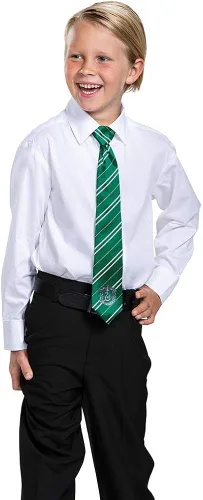Vista 2 de Disfraz de Harry Potter, corbata oficial de Hogwarts Wizarding World para niños, disfraz de niño Breakaway