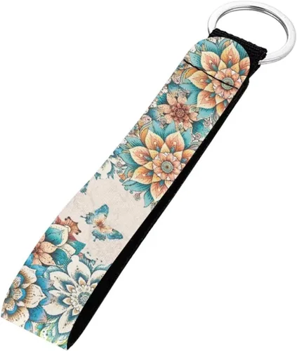 Vista 12 de Xoenoiee Correa de muñeca para llave de mano para muñeca, llavero para llave de coche, cámara, cartera, mochila USB