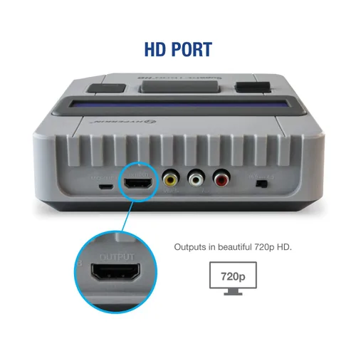 Vista 6 de Hyperkin SupaRetroN HD Gaming Console for Super NESSuper Famicom