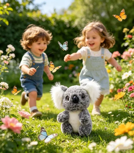 Vista 5 de Muñeco de peluche para niños, lindo cojín de oso de koala de peluche
