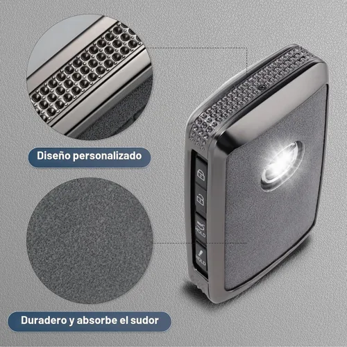 Vista 4 de YO&YOYE - Funda compatible con llavero Mazda con llavero de cuero, protector de llavero para Mazda 3, Mazda 3 Hatchback, 2020-2022, Mazda CX-5