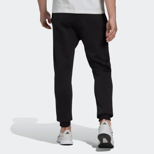 Vista 3 de adidas Pantalones cónicos regulares de forro polar Essentials para hombre
