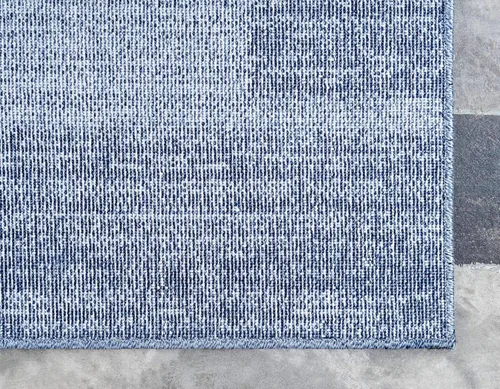 Vista 9 de Unique Loom Del Mar Collection - Alfombra de área Sarah (2' 2" x 3' 1", rectangular, azul claro/azul)