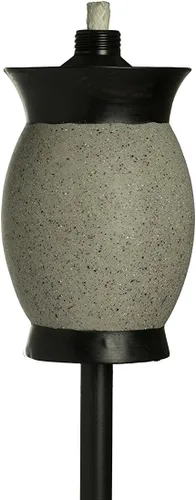 Vista 7 de Antorcha multiuso de travertino 4 en 1, de la marca Tiki, Tropical, Piedra