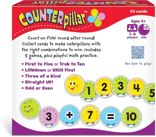 Vista 4 de Trend Enterprises COUNTERpillar, Inc. - Juegos de cartas familiares