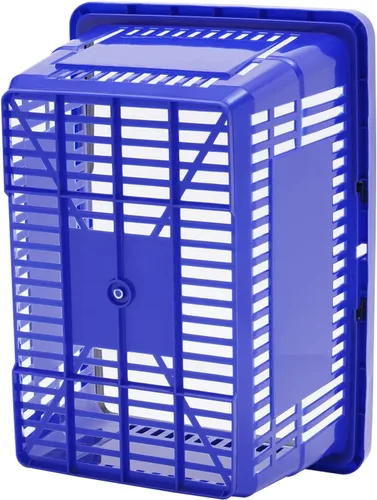 Vista 8 de 12 cestas de compras de 18 litros con asas, cestas de compras, carritos de comestibles con asas, cestas de plástico para tiendas de comestibles