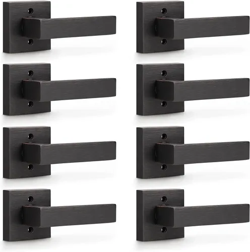 Vista 91 de KNOBWELL - Juego de cerradura con 1 picaporte resistente para puertas de una cara, ideal para puertas interiores reversibles, 0.93 libras