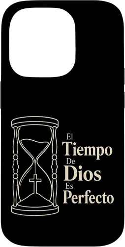 Vista 17 de Fe Cristiana El Tiempo De Dios ES Perfecto Cross - Carcasa para iPhone 16