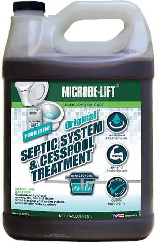 Vista 7 de Microbe-Lift Tratamiento de tanque séptico, tratamiento Flush 'N Go Shock, 32 onzas