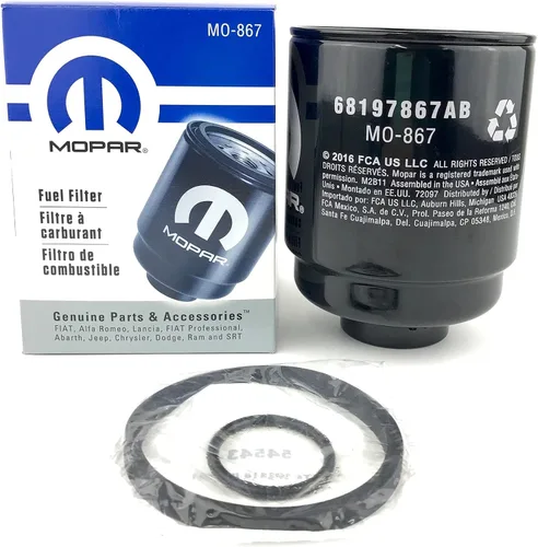 Vista 2 de Set de filtro separador de agua y combustible para Dodge Ram 6.7 litros, diesel, Mopar OEM