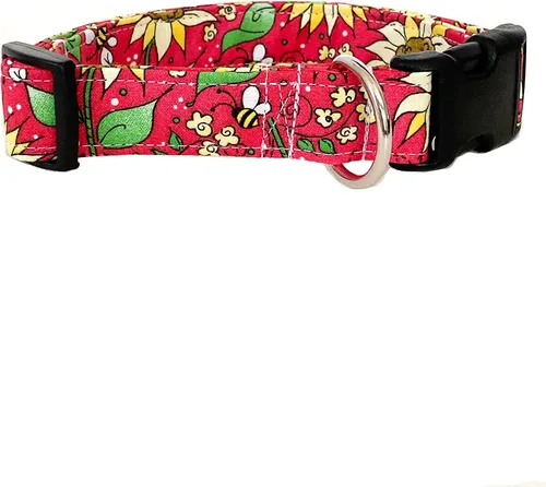 Vista 3 de Red Stripes Dog Collar (X-Small)