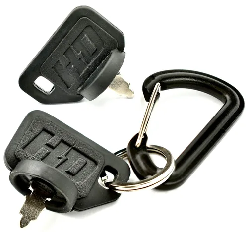 Vista 5 de Paquete de 2 llaves de interruptor de encendido John Deere 110 112 120 140 200 210 212 214 216 300 312 314 - HD Switch compatible con John Deere