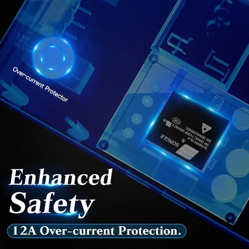 Vista 8 de FoxAlien Interruptor de relé del módulo de relé para máquinas enrutadoras CNC, enrutadores y colector de polvo con control sincrónico