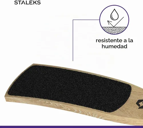 Vista 5 de STALEKS Beauty & Care - Lima de madera 10/2, grano 100/180, convexo/cóncavo