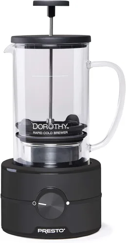 Vista 4 de Presto 02937 Dorothy™ Electric Rapid Cold Brewer - Preparación en frío en casa en 15 minutos - No más esperas de 12 a 24 horas.