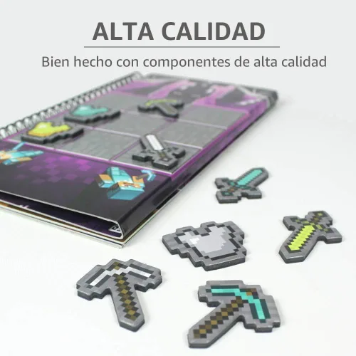 Vista 3 de ThinkFun – Rompecabezas magnético de Minecraft para viaje, juego lógico y juguete STEM para niños a partir de 8 años