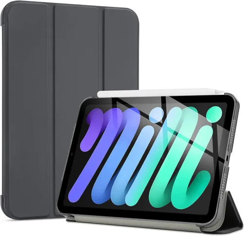 Vista 17 de ProCase Funda inteligente para iPad mini 7 A17 Pro 2024/iPad Mini 6 2021 8.3 pulgadas iPad mini 7ª/6ª generación, cubierta trasera dura para iPad