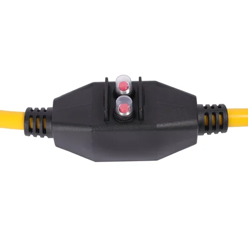 Vista 3 de ONETAK NEMA 14-30P a 6-50R 3FT 30Amp protector de corriente de sobrecarga adaptador de cable de alimentación, 240V, 30 amperios 4 clavijas macho a
