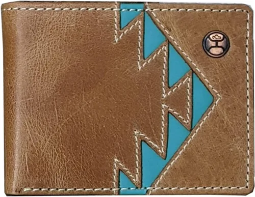 Vista 6 de HOOEY Cuero Bi-Fold Hombre, Hands-Up- Estampado Nómada, Talla única, 2812937