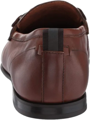 Vista 3 de Kenneth Cole Mocasín Nolan Bit para hombre, plateado