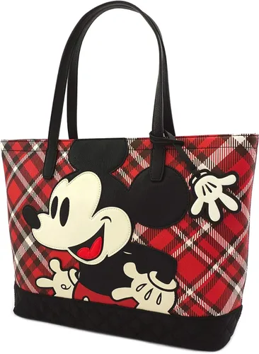 Vista 2 de Loungefly Disney Mickey Mouse - Bolsa de sarga estándar