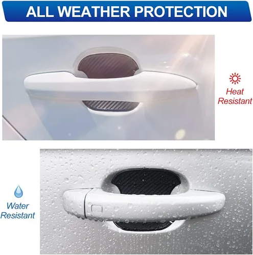 Vista 6 de JDMON Protector de arañazos para manija de puerta de coche, pequeño, 4