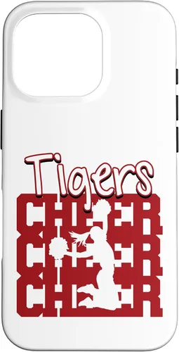 Vista 19 de Tigers Cheer Back to School Cheerleading Spirit M Case for iPhone 17