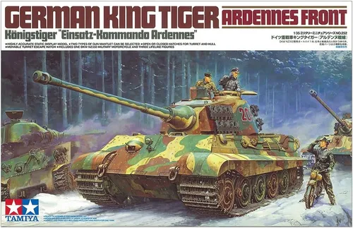 Vista 2 de Tamiya America, Inc 1/35 German King Tiger, TAM35252