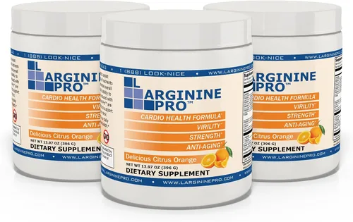 Vista 9 de L-arginine Pro Suplemento ON-The-GO Paquetes de viaje de una sola porción: 5,500 mg de L-arginina más 1,100 mg de L-citrulina