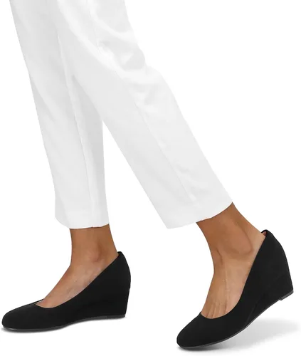 Vista 6 de mysoft Women's Wedge Pumps Closed Toe Low Heel Dress Shoes