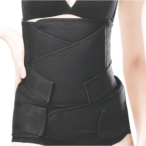 Vista 11 de Faja modeladora para recuperación posparto, 3 en 1, para abdomen/cintura/pelvis