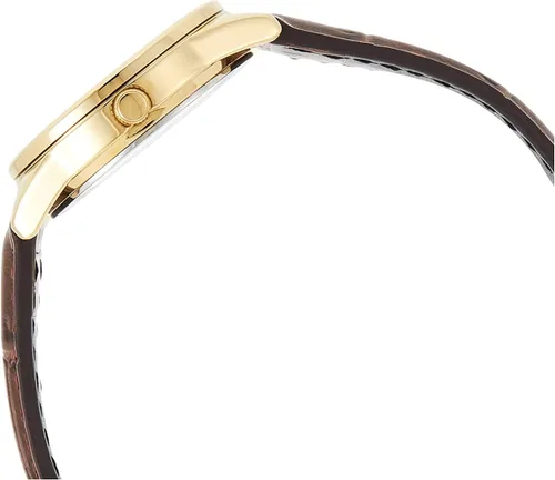 Vista 4 de Casio #LTP-V005GL-7B - Reloj analógico de vestir con correa de cuero dorado estándar para mujer, MIX, Movimiento de cuarzo
