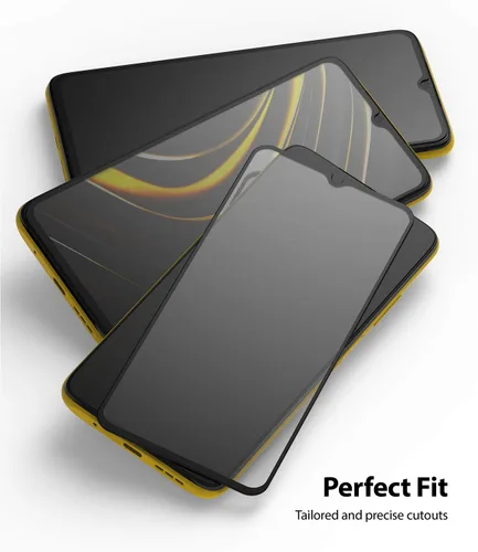 Vista 4 de Ringke Protector de pantalla invisible diseñado para Xiaomi Poco M3 Protector de pantalla Ultimate Clear Shield, calidad de alta definición (HD)