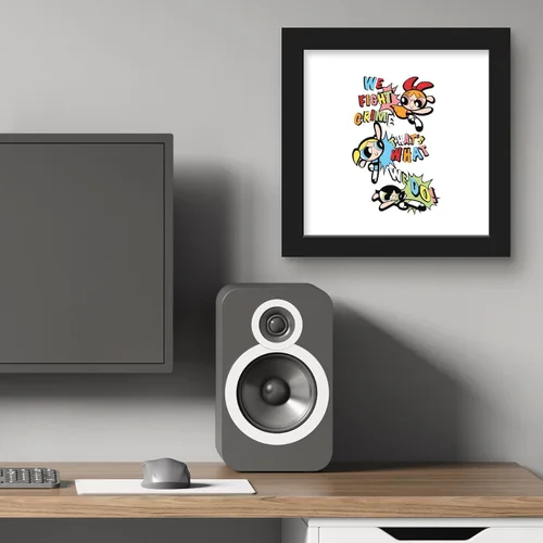 Vista 5 de Trends International Gallery Pops Cartoon Network The Powerpuff Girls - Póster gráfico de pared de lucha contra el crimen, 12.00 x 12.00 pulgadas