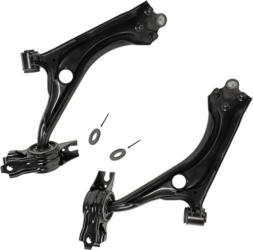 Vista 111 de Detroit Axle - Brazos de control inferiores delanteros para Ram 1500 2006-2018, Ram 1500 Classic 2019-2024, 2 brazos de control inferiores