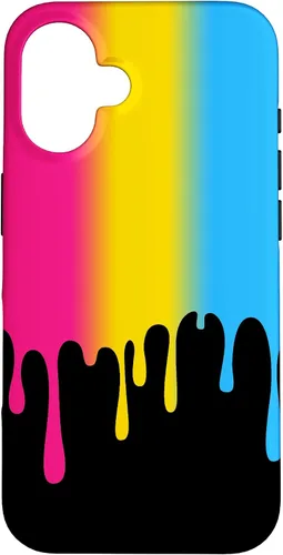 Vista 32 de Pan Pride LGBT+ Colorful Dripping Rainbow Pansexual Case for iPhone 17