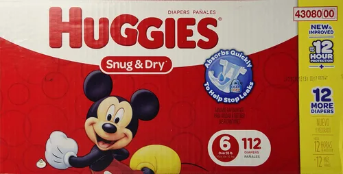Vista 4 de HUGGIES Pañales Snug & Dry, talla 3, 180