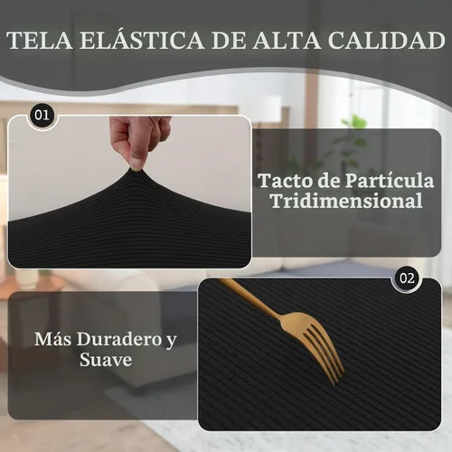 Vista 5 de BT.WA Fundas de sofá seccional para sofá con cojín en forma de L, funda de sofá lavable, suaves fundas de cojín de sofá, fundas elásticas para sofá