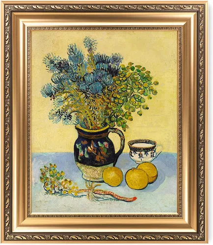 Vista 51 de IPIC - Campo de trigo con cuervos, reproducción artística de Vincent Van Gogh. Lienzo de giclée para decoración del hogar 10#F (20 x 16)