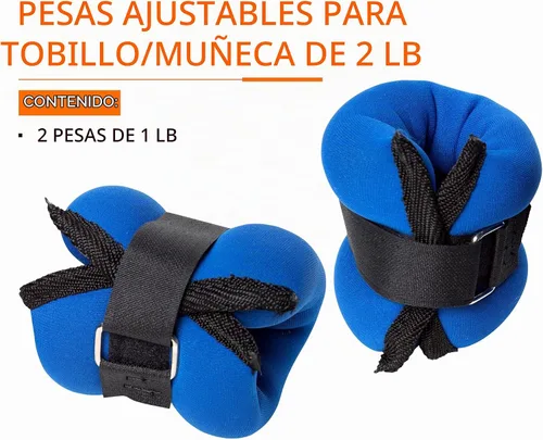 Vista 2 de Tone Fitness Pesas de tobillo/muñeca Opciones múltiples