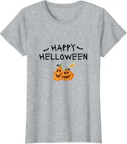 Vista 22 de Camiseta Helloween, Blanco