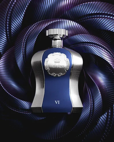 Vista 4 de Afnan Highness Blue Luxury Unisex Eau De Parfum, 3.4 Fl. Oz