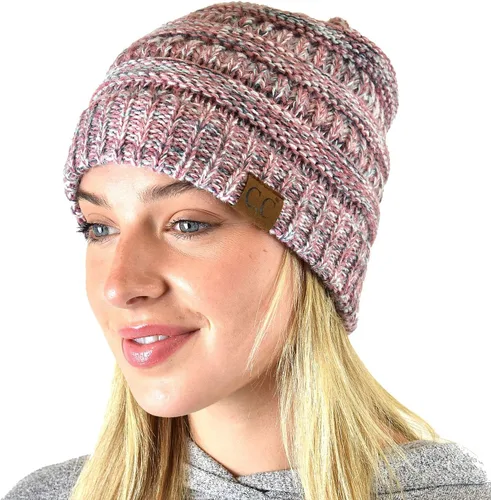 Vista 628 de C.C Trendy Warm Chunky Soft Stretch Cable Knit Beanie