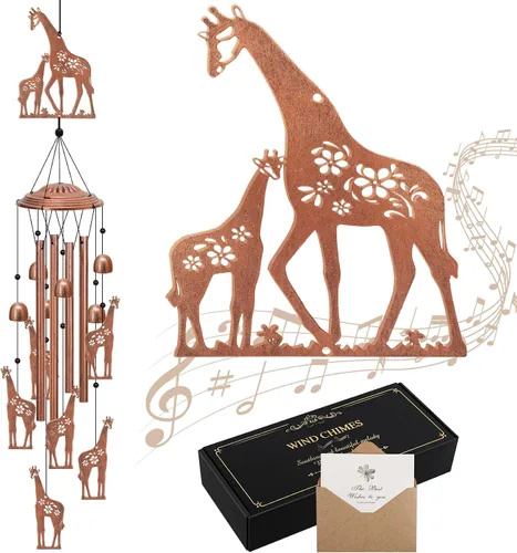 Vista 12 de YHmall Campanillas de viento cardenales para exteriores, regalos cardenales para mujeres, tonos relajantes, campanillas de viento conmemorativas
