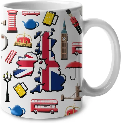 Vista 37 de Lotacy Taza de café con símbolos de Cuba con bandera de mapa, taza de cerámica de bandera cubana de 11 onzas, recuerdo de Cuba y regalos, idea