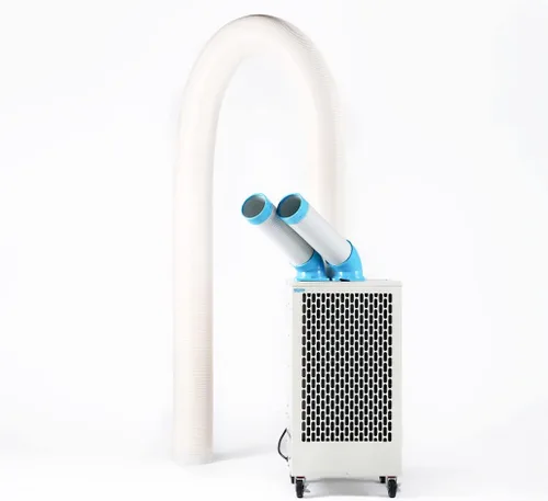 Vista 14 de Uninex SAC3000 KOOLZONE - Enfriador de puntos móvil para interiores y exteriores con doble conducto, grado industrial, refrigerante 10,236-BTU, R-32