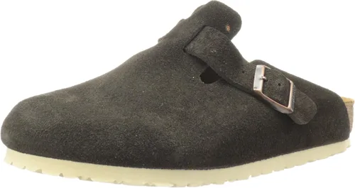 Vista 7 de Birkenstock Zuecos de gamuza Boston para mujer