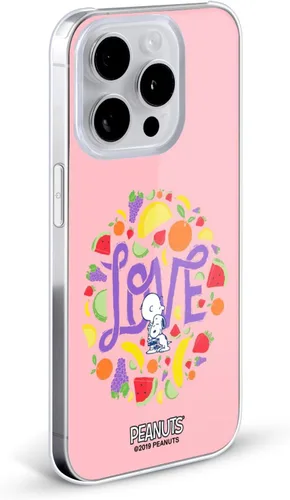 Vista 2 de Head Case Designs Funda rígida con licencia oficial de Peanuts Charlie y Snoopy Naturally Sweet compatible con Apple iPhone 7/8/SE 2020 y 2022