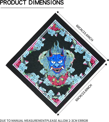 Vista 6 de Bandana para hombre Pañuelo para la cabeza con estampado multiusos que absorbe la humedad