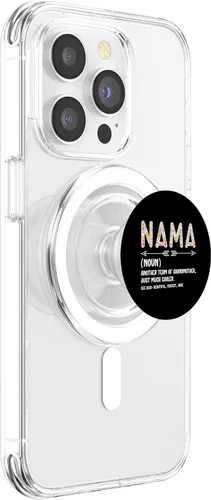 Vista 3 de Nama Definition Nama Grandma Nama Grandmother PopSockets MagSafe PopGrip for iPhone